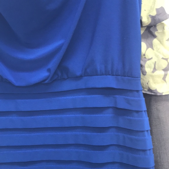 Andrianna Papell - Blue Dress - Size 8 - Picture 7 of 8